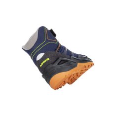 Lowa Obuv treking tmavomodrá 33 EU Maddox Warm Mid Gtx