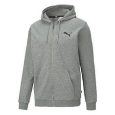 Puma Mikina sivá 170 - 175 cm/S Essential Small Logo Hoodie