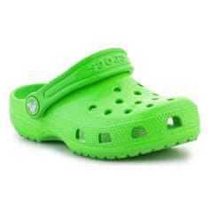 Crocs Dreváky zelená 28 EU Classic Neon Highlighter Clog K