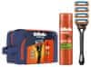 Gillette Darčeková Sada: Fusion Holiaci Strojček + Fusion gél 200 ml