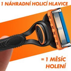 Gillette Darčeková Sada: Fusion Holiaci Strojček + Fusion gél 200 ml