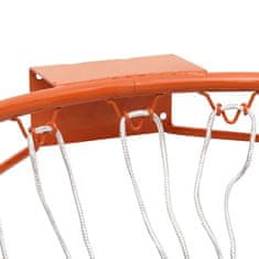 Vidaxl Basketbalový kôš čierny 39 cm oceľ