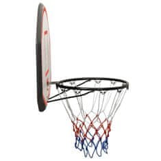 Vidaxl Basketbalová doska čierna 90x60x2 cm polyetén