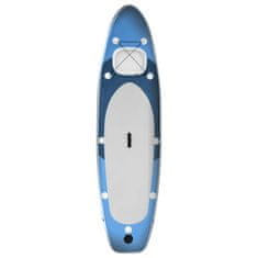 Vidaxl Nafukovací Stand up paddleboard, morská modrá 300x76x10 cm