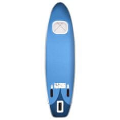 Vidaxl Nafukovací Stand up paddleboard, morská modrá 300x76x10 cm