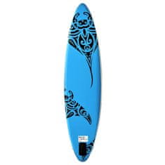 Vidaxl Nafukovací Stand Up Paddleboard 305x76x15 cm modrý