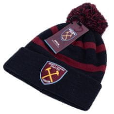 FAN SHOP SLOVAKIA Zimná čiapka West Ham United FC, čierno-vínová, univerzálna