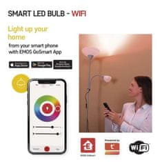 EMOS LED žiarovka GoSmart sviečka / E14 / 4,8 W (40 W) / 470 lm / RGB / stmievateľná / WiFi