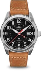 PRIM Pilot Dual Time GMT Automatic Limited Edition 50 pcs W91P.13225.A