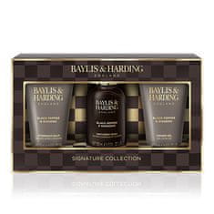 Baylis & Harding Darčeková sada starostlivosti o telo Čierne korenie & Ženšen 3 ks