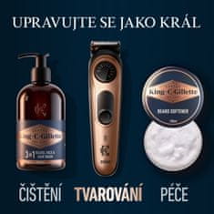 Gillette  King C. zastrihávač fúzov PRO darčeková sada pre mužov