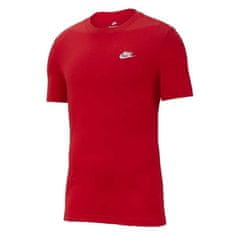 Nike Tričko červená XL M Nsw Club Tee