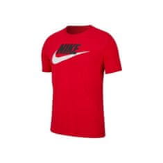 Nike Tričko červená XL M Nsw Tee Icon Futura