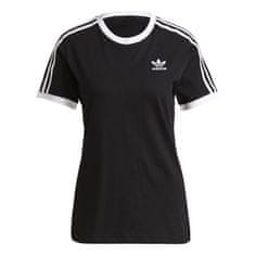 Adidas Tričko čierna S 3 Stripes Tee