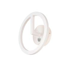 SLV BIG WHITE (SLV) Q-RING nástenné svietidlo, senzor, 3000 K, IP54, biela 1007917