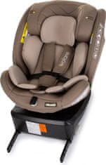 Chipolino Autosedačka Volare i-Size 40-150cm Isofix 360 Macadamia