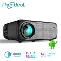 Smart Plus TD97W Full HD 1080P 4K WiFi LED projektor | Domáce kino Android Video projektor pre filmové kino