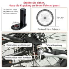 HOMCOM Detský Prívesný Vozík Za Bicykel S Vlajkovým Prívesom Na Bicykel Pre 2 Deti Pláštenka Priedušná Skladacia Oxford Látka Červená 155 X 88 X 108 Cm 