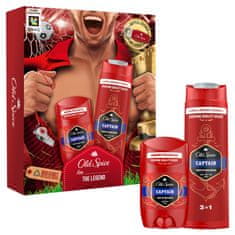 Old Spice Captain Footballer Darčeková sada s dezodorantom 50 ml, sprchovým gélom 250 ml a otváračom na fľaše