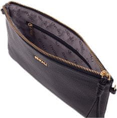 Dámska kožená crossbody kabelka 50532 black