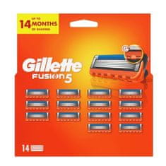 Gillette Náhradná hlavica Fusion Manual 14 ks