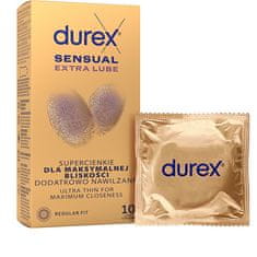 Durex Kondómy Sensual Extra Lube (Variant 10 ks)