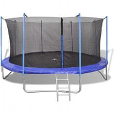 Vidaxl Päť dielny trampolínový set, 4,26 m