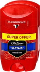 Súprava tuhých dezodorantov Captain 2 x 50 ml