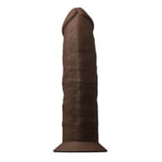 Amorelie Amorelie UNCOVER Dusk Dildo 19,2 cm (Espresso), super realistické dildo