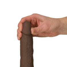 Amorelie Amorelie UNCOVER Dawn Dildo 15,4 cm (Espresso), super realistické dildo