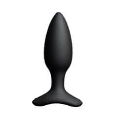 Lovense Lovense Hush 2 Butt Plug Small 38mm APP (Black), vibračný análny kolík