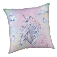 Jerry Fabrics Vankúšik Unicorn Rainbow 40x40 cm