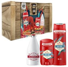 Old Spice darčeková sada s tuhým dezodorantom 50 ml, sprchovým gélom Deep Sea 250 ml a vodou po holení Captain 100 ml