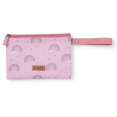 Saro Baby vrecko na desiatu Lunch Bag Pink Rainbow