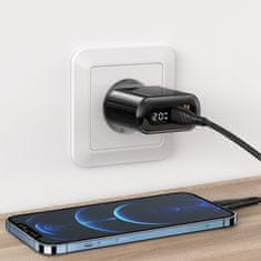 Mcdodo MCDODO RÝCHLA NABÍJAČKA TELEFÓNOV 2X USB USB-C PD 20W METER