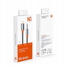 Mcdodo MCDODO AUX KÁBEL PRE IPHONE X 14 ADAPTÉR LIGHTNING MINI JACK 1M