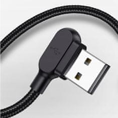 Mcdodo MCDODO 90° UHLOVÝ KÁBEL USB-C RÝCHLE NABÍJANIE OBOJSTRANNÉ USB TYPU C LED 0,5 M