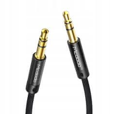 Mcdodo MCDODO MINI JACK 3,5 MM STEREO KONEKTOR AUX AUDIO KÁBEL NAPÁJANIE 1 M