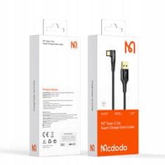 Mcdodo MCDODO USB-C KÁBEL ŠIKMÉ RÝCHLE NABÍJANIE NA SAMSUNG USB TYP C 6A 65W 1M