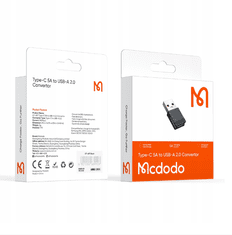 Mcdodo MCDODO ADAPTÉR USB-A NA USB-C ADAPTÉR NA USB RÝCHLE NABÍJANIE 5A OTG