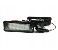 CO2 SADA LED OSVETLENIA EVIDENČNÉHO ČÍSLA, AUTOTUNE, PRE VW, AMAROK, EOS, GOLF IV V VI VII, PASSAT B6 B7 CC, TOUAREG, POLO, PORSCHE, SEAT