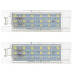 CO2 SÚPRAVA LED OSVETLENIA EVIDENČNÉHO ČÍSLA, AUTOTUNE, PRE OPEL VECTRA C SEDAN, TIGRA B TWINTOP, ASTRA III H, ASTRA IV J, CORSA C, CORSA D, INSIGNIA, ZAFIRA B