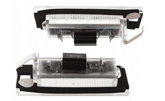 CO2 SADA LED OSVETLENIA EVIDENČNÉHO ČÍSLA, AUTOTUNE, PRE FIAT DUCATO AUTOBUS 100, FIAT DUCATO AUTOBUS MULTIJET 110, 115, 120, 130, 140, 150, 160, 180