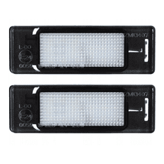 CO2 SADA LED OSVETLENIA EVIDENČNÉHO ČÍSLA, AUTOTUNE, PRE PEUGEOT 1007, 106 II, 207, 207 CC, SW, PEUGEOT 3008, PEUGEOT 307, PEUGEOT 307, PEUGEOT 308, PEUGEOT 406, PEUGEOT 407, PEUGEOT 508, PEUGEOT 607, PEU