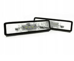 CO2 SADA LED OSVETLENIA EVIDENČNÉHO ČÍSLA, AUTOTUNE, PRE OPEL ASTRA F, ASTRA F COMBI, ASTRA G, ASTRA G COMBI, COMBO, CORSA B, CORSA C, OMEGA A, OMEGA B, SIGNUM, TIGRA, VECTRA B, VECTRA B COMBI, VECTR