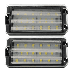 CO2 SÚPRAVA LED OSVETLENIA EVIDENČNÉHO ČÍSLA, AUTOTUNE, PRE SEAT ALTEA, SEAT AROSA, SEAT CORDOBA, SEAT IBIZA II, SEAT IBIZA III, SEAT LEON, SEAT TOLEDO III