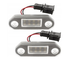 CO2 SÚPRAVA LED OSVETLENIA EVIDENČNÉHO ČÍSLA, AUTOTUNE, PRE ŠKODA OCTAVIA I, ŠKODA OCTAVIA I COMBI, VOLKSWAGEN GOLF III VARIANT, VOLKSWAGEN VENTO JETTA III