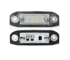 CO2 SÚPRAVA LED OSVETLENIA EVIDENČNÉHO ČÍSLA, AUTOTUNE, PRE VOLVO C30, VOLVO S40 II, VOLVO S60 II, VOLVO S80 I, VOLVO S80 II, VOLVO V50, VOLVO V70 II, VOLVO V70 III, VOLVO XC60, VOLVO XC70, VOLVO XC90