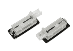 CO2 SÚPRAVA LED OSVETLENIA EVIDENČNÉHO ČÍSLA, AUTOTUNE, PRE RENAULT CAPTUR, RENAULT ESPACE IV, RENAULT FLUENCE, RENAULT MODUS FL, RENAULT SCENIC II, RENAULT SCENIC III