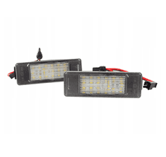 CO2 SADA LED OSVETLENIA EVIDENČNÉHO ČÍSLA, AUTOTUNE, PRE NISSAN JUKE (F15), NISSAN NV200 / EVALIA BUS, NISSAN NV200, NISSAN QASHQAI / QASHQAI +2 I, NISSAN QASHQAI II SUV, NISSAN X-TRAIL (T31)